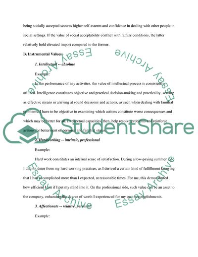 Values, Attitudes, Goals, and Motivations