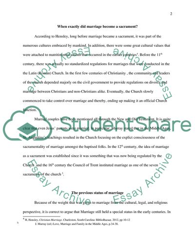 Sacramental Marriage
