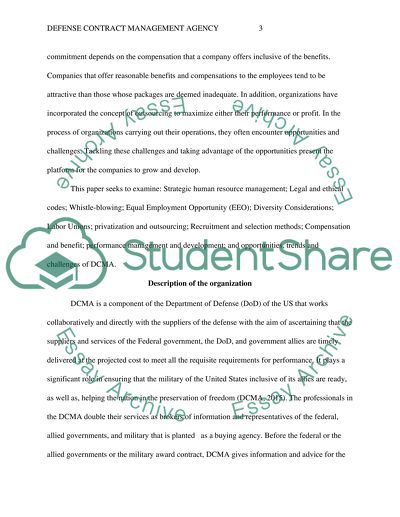 Defense Contract Management Agency