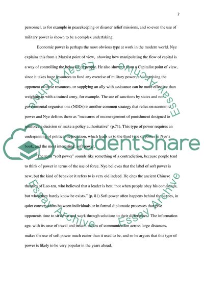 The Future of Power by Joseph Nye