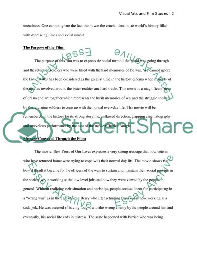 The Best Years of Our Lives Film