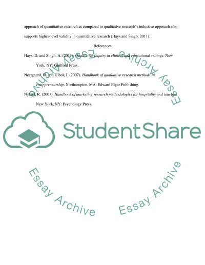 Qualitative research and quantitative research