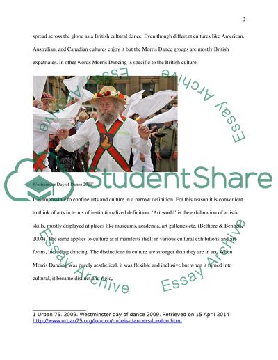 Morris Dancing: Analyzing Cultural History, Participation, and Inclusiveness