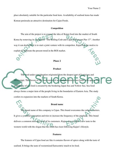 Cajun Food in South Korea