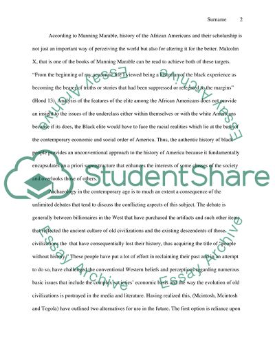 History of Black People