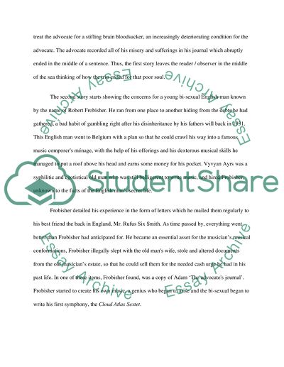 Analysis of Cloud Atlas Movie