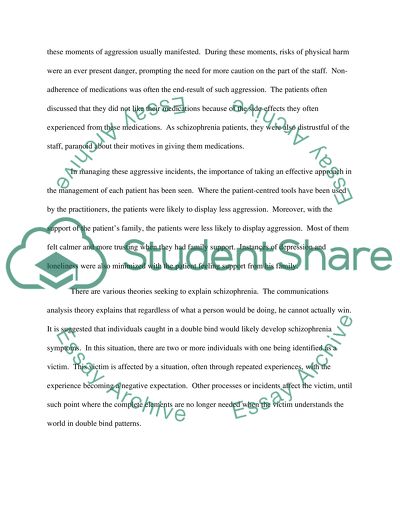 Reflective diary on placement in clinical psychology field