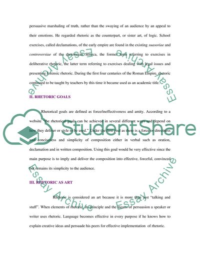 Rhetoric