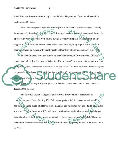 Fashion 1980-Now:IDENTIFY ONE SIGNIFICANT EXAMPLE OF FASHION/COSTUME/DRESS