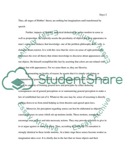 Philosophical Approach: Socrates, Aristotle, Plato, Rousseau, Locke and Hobbes