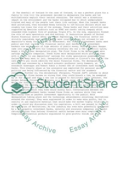 Global Financial Meltdown