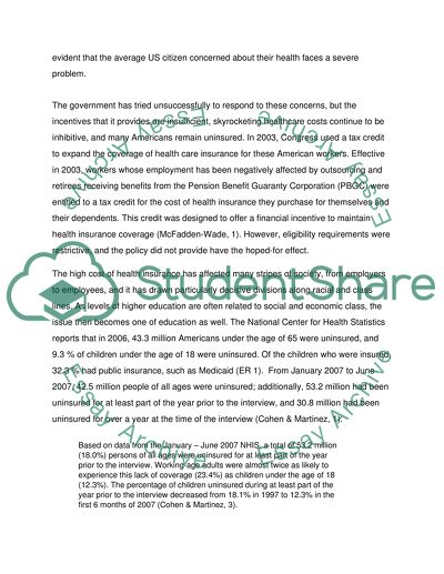 Healthcare in the United States: Rising Costs and Effects