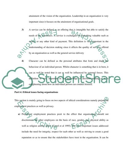 Ethical Considerations: Prejudicial Employment Practices