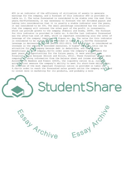 Business Valuation and Financial Analysis