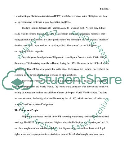 A Major Cultural Center of Hawaii: the History and the People