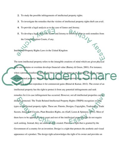 The Potential Infringements of Intellectual Property