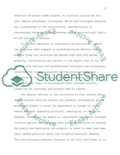 Assess the difficulties confronting Americas response to the attacks of 11th September 2001