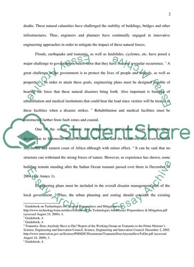 Disaster Resilient Engineering Innovations