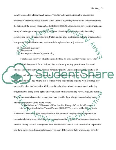 Description of Sociological Theories