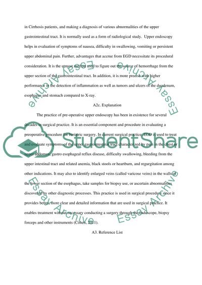 Esophagogastroduodenoscopy