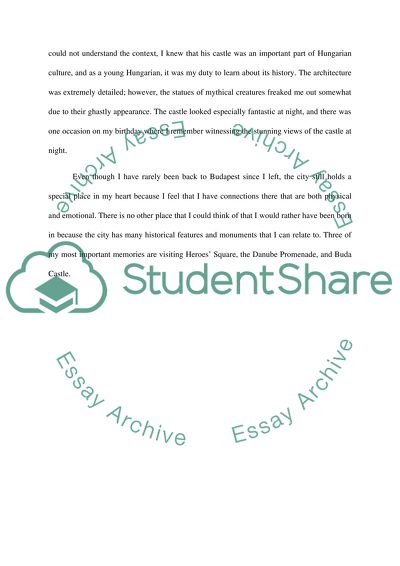 Childhood in Budapest