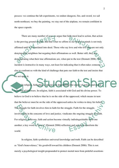 What is Faith All About