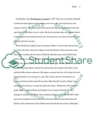 Sabines Voyage Of Self-Discovery