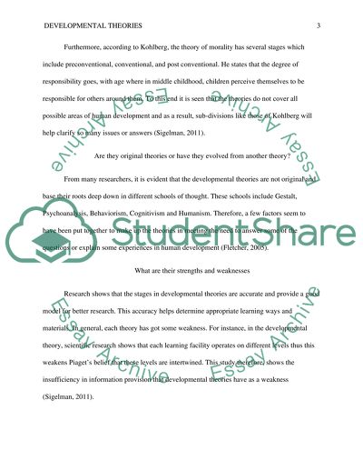 Developmental Theories