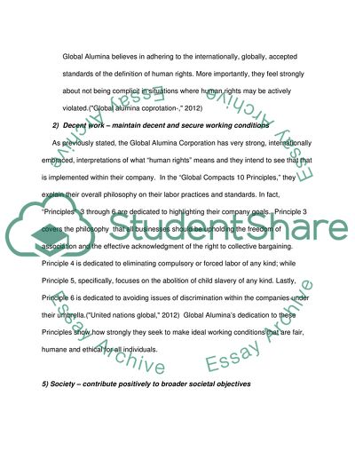 Global Alumina Corporation