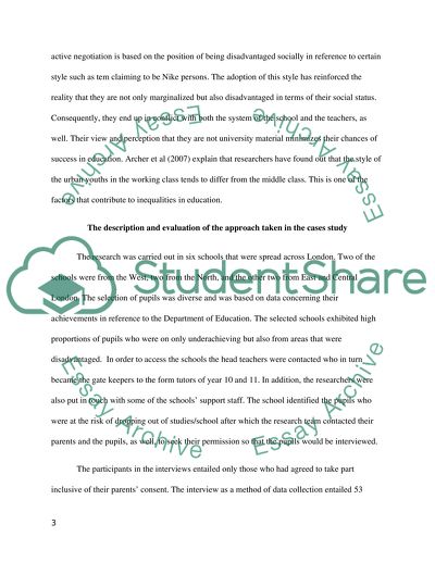 Young Peoples Negotiations of Style-Identity and Educational Engagement