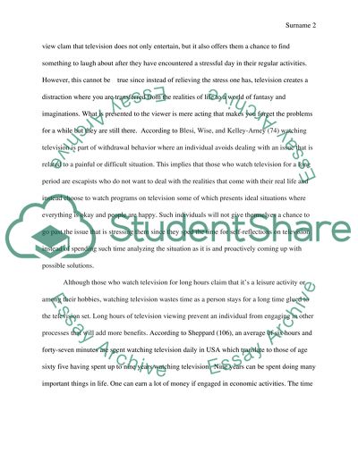 Disadvantages of Watching Television for Long Hours