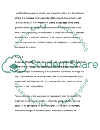 Research Methods ONLINE DISCUSSION BOARD ASSIGNMENT