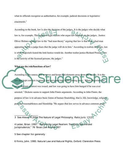 Jurisprudential Analysis of Charles Dickens The Great Expectation