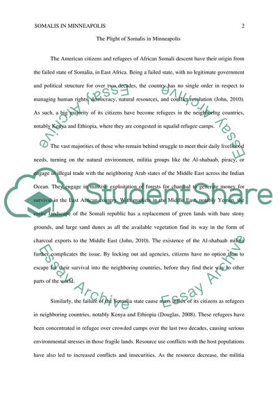 The Plight of Somalis in Minneapolis