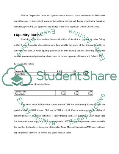 Performance of International Gaming Technology and Marcus Corp