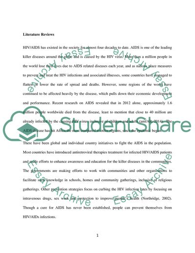 Global Health Issue with Aids and Obesity