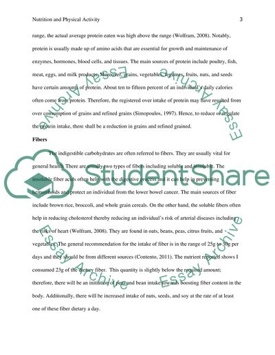 Nutrition/Physical Activity