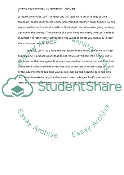 How to write an ad analysis essay picture