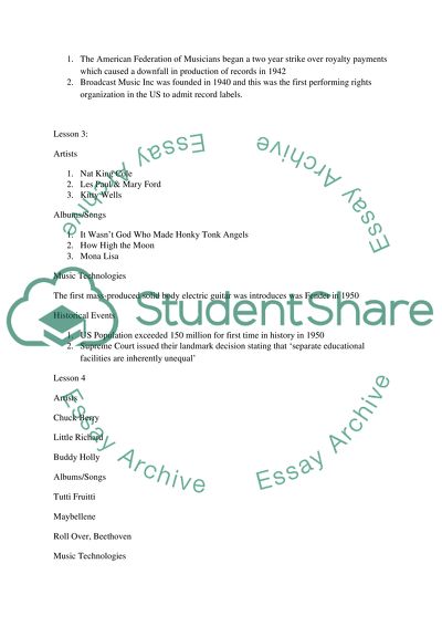 Lesson 13 discussion and assignment