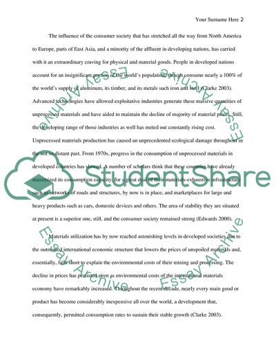 The Consumer Society - Garbage In, Garbage Out