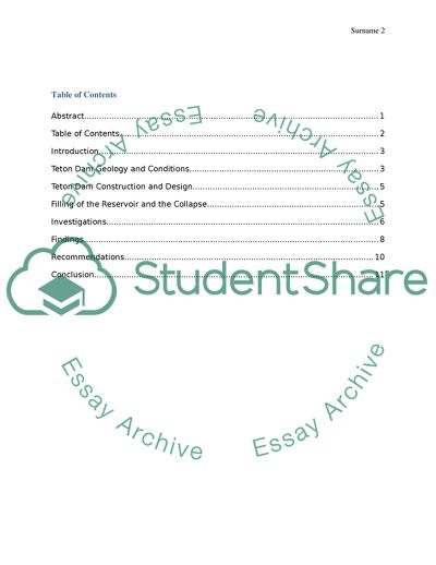 Teton Dam Engineering Disaster