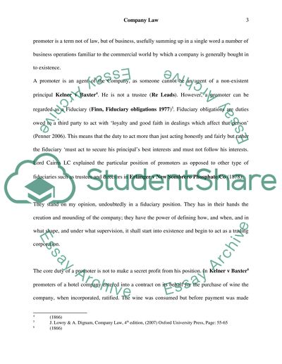 Company Law Contracts