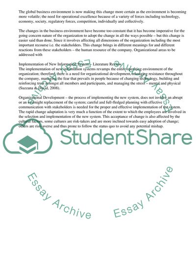 Factors in the Implementation of a Successful Enterprise Resource Planning System