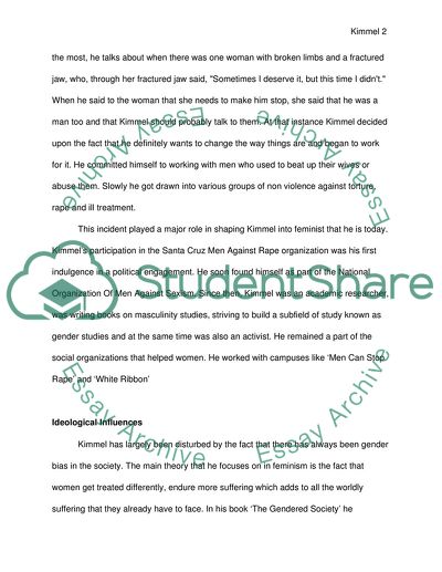 Circumstances That Led Michael S. Kimmel to Become an Activist