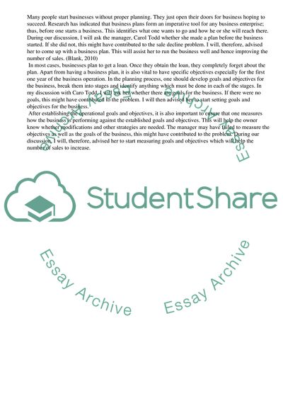 Possible Causes of Sales Decline