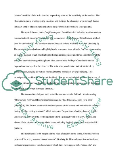 The Japanese Genji Scrolls