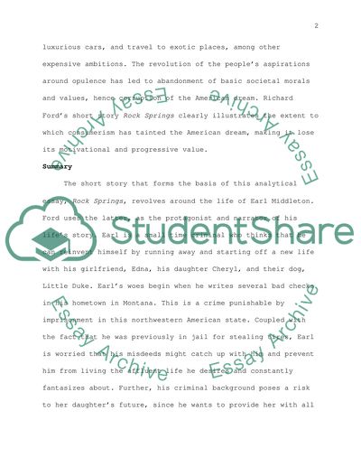 Consumerism a Taint in the American Dream