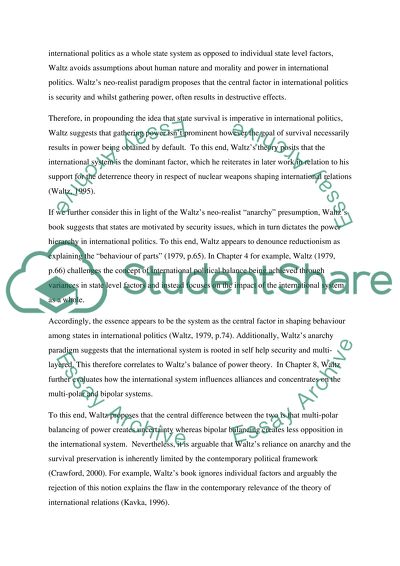 Research Methods In International Politics