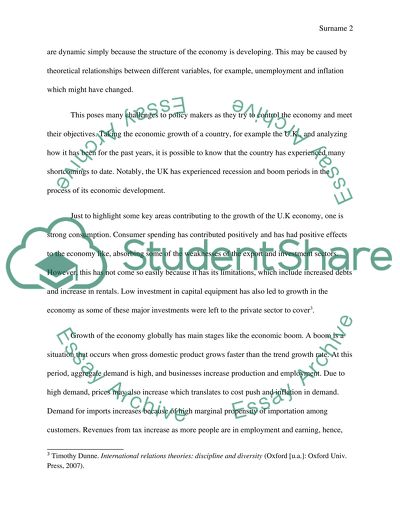 International Relations Theory and Global Economy