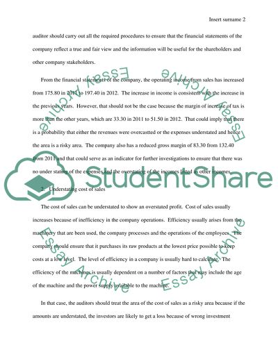 Stagecoach Companys Risk Areas